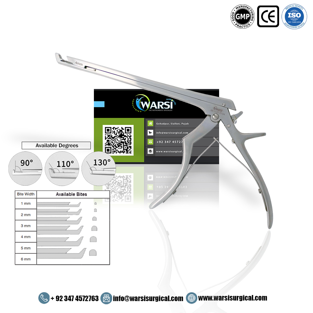Semi-Detachable Kerrison bone roungeur punch