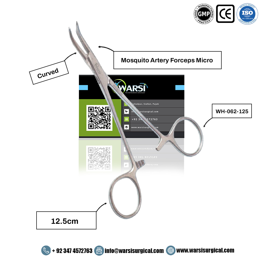 Micro Mosquito Artery Forceps Warsi Surgical