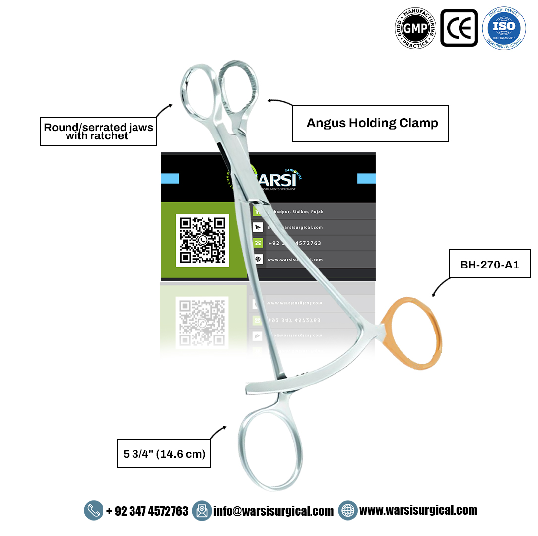 Angus Bone Holding Clamp With Rachet