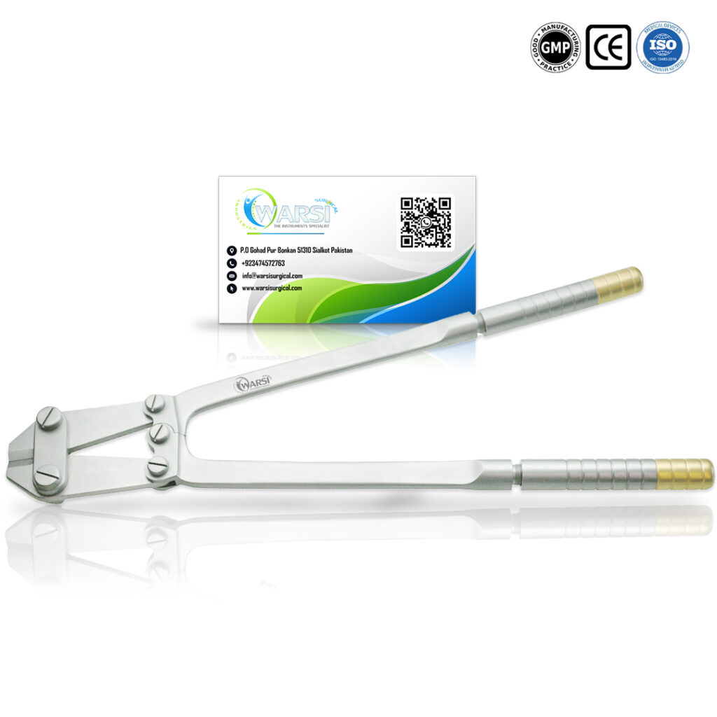 Pin Cutter Gold Handle TC Double Action 6.0mm 19 inch — product image