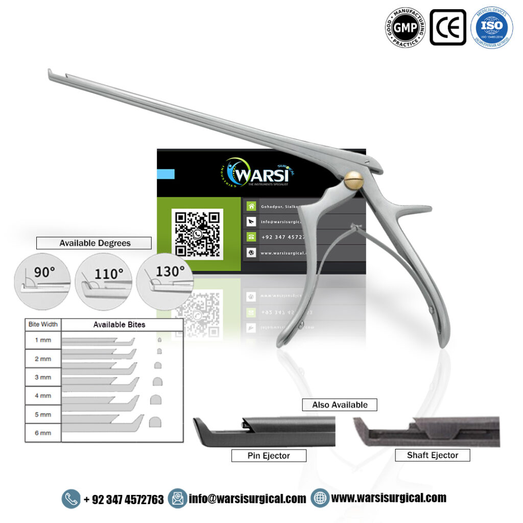 Special Warsi Thin Footplate Kerrison Rongeur 20 cm — product image