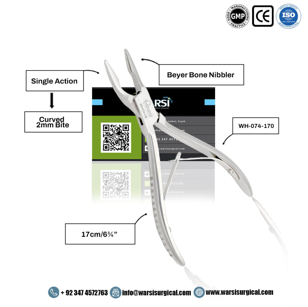 Beyer Bone Nibbler Single Action 17 cm — product image