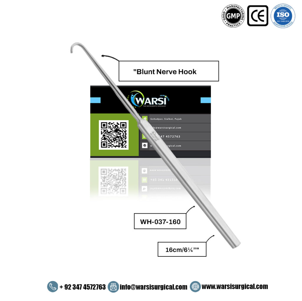 Blunt Nerve Hook 16 cm — product image