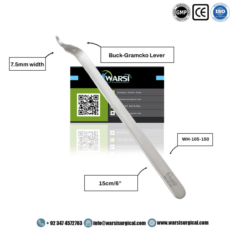 Buck-Gramcko Lever 15 cm 7.5 mm