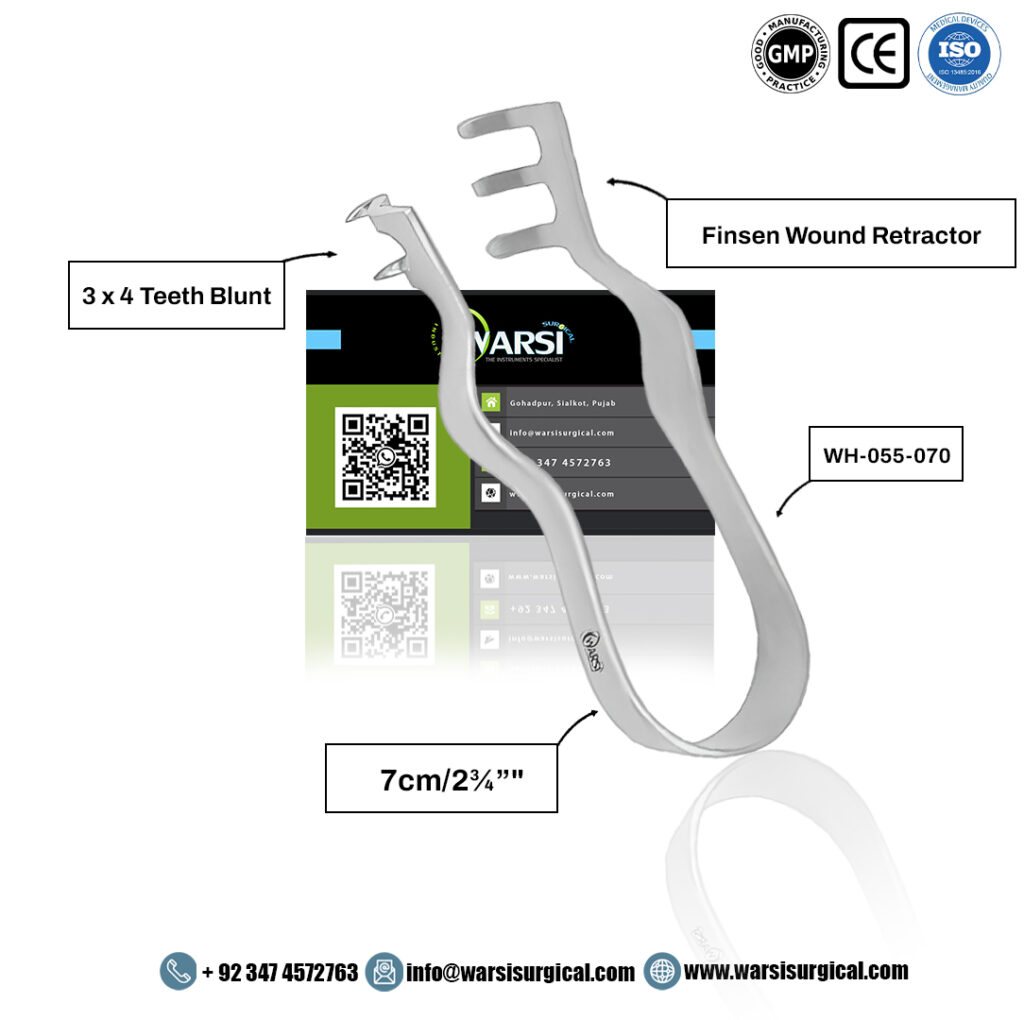 Finsen Wound Retractor 7 cm — product image