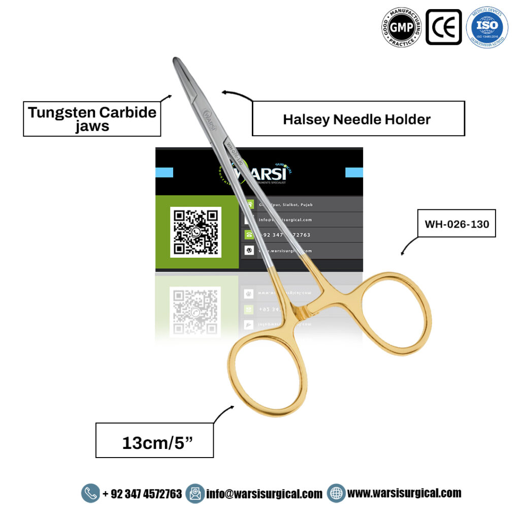 Halsey Needle Holder 13 cm — product image