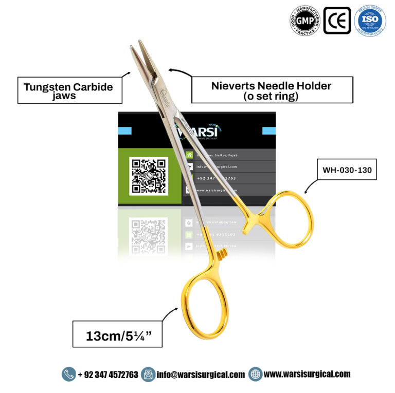 Nieverts Needle Holder 0 Set Ring 13 cm