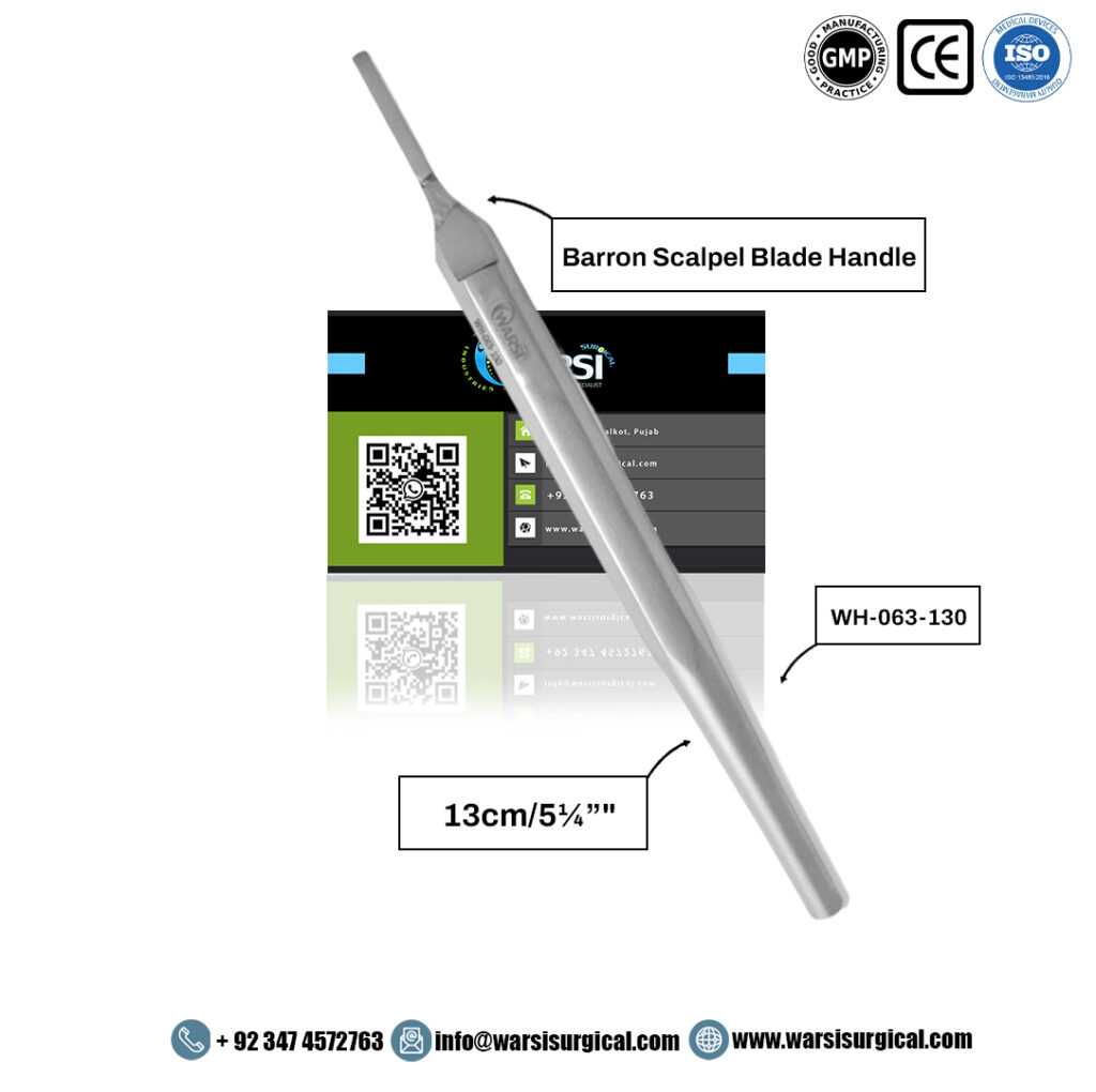 Barron Scalpel Blade Handle 13 cm — product image