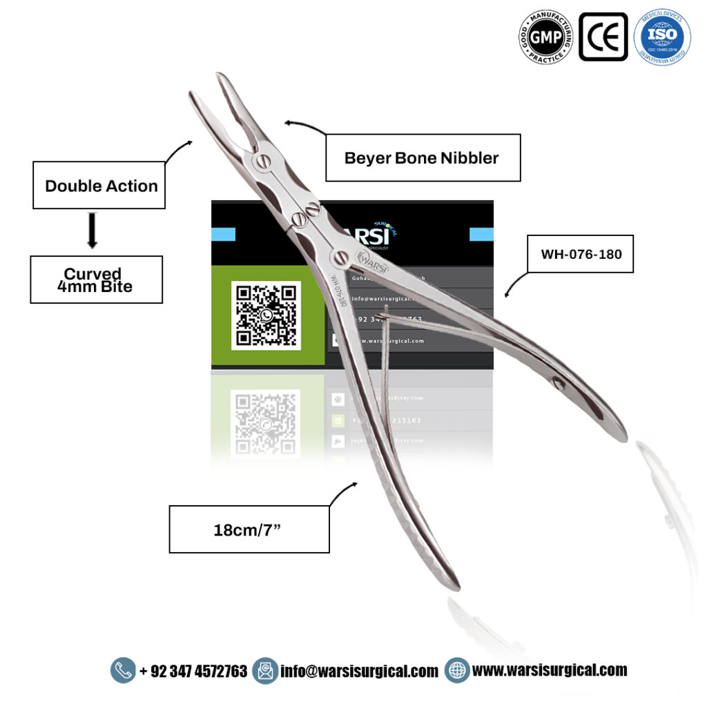 Beyer Bone Nibbler Double Action 18 cm — product image