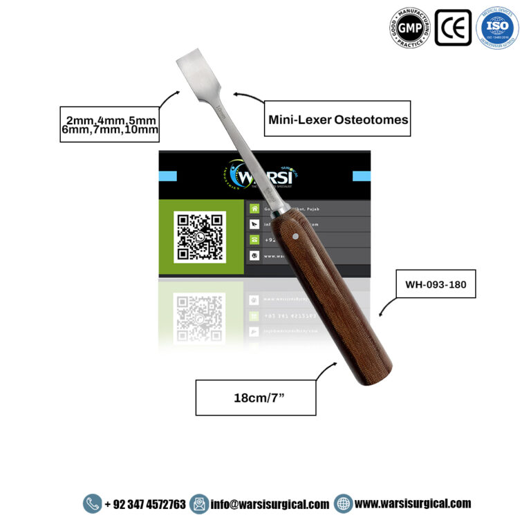 Mini-Lexer Osteotome 10 mm 18 cm