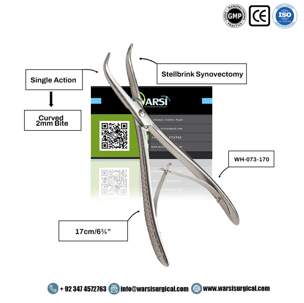 Stellbrink Synovectomy Nibbler 17 cm — product image
